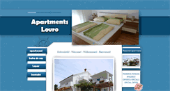 Desktop Screenshot of apartments-lovro.com
